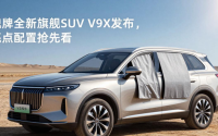 魏牌全新旗舰SUV V9X发布，亮点配置抢先看